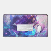 Nine Tail Fox Deskmat | Mat de bureau personnalisa (Clavier et souris)