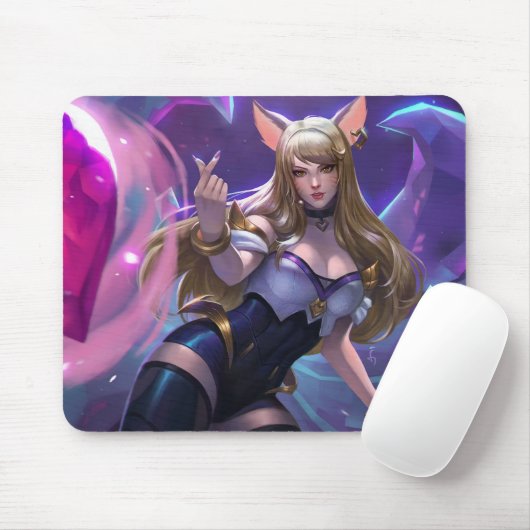 Nine Tail Fox Mousepad |  mousepad Muismat (Met muis)