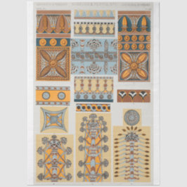 Nineveh en Perzië Vintage Ornamenten door Owen Jon Tissuepapier