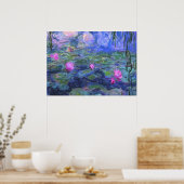 NINFEE PER MONET POSTER (Keuken)