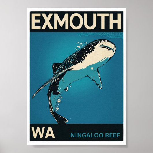 Ningaloo Reef, Exmouth, WA Poster (Voorkant)