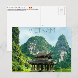 Ninh Binh, carte postale de voyage au Vietnam