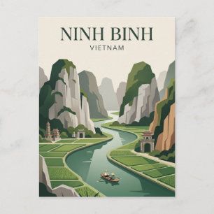 Ninh Binh Vietnam Briefkaart