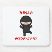 Ninja Accountant Muismat (Voorkant)