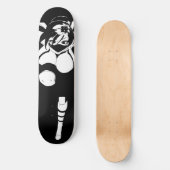 Ninja Anime Girl Skateboard Deck (Voorkant)