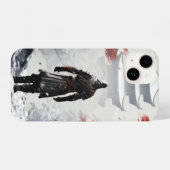 Ninja Animé-pas iPhone Hoesje (Achterkant horizontaal)