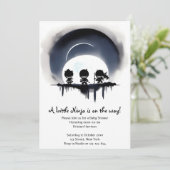 Ninja Baby shower Kaart (Staand voorkant)