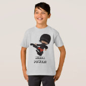 Ninja Basic Hanes Tagless ComfortSoft® T-Shirt (Devant entier)