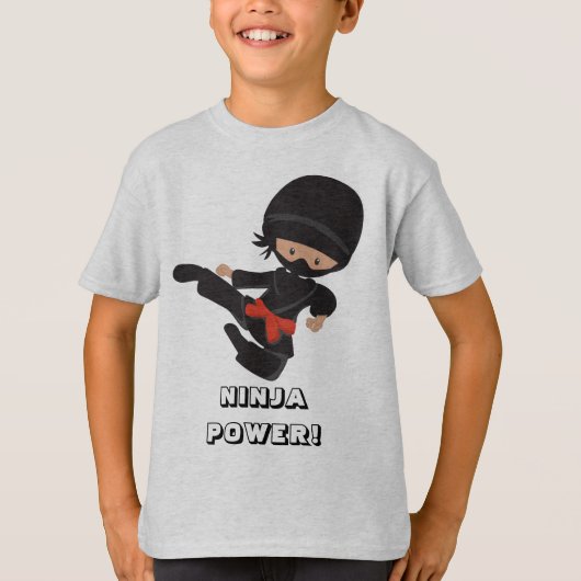 Ninja Basic Hanes Tagless ComfortSoft® T-Shirt (Devant)