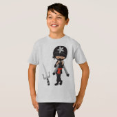 Ninja Basic Hanes Tagless ComfortSoft® T-Shirt (Devant entier)