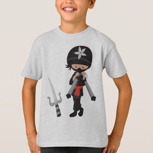 Ninja Basic Hanes Tagless ComfortSoft® T-Shirt (Devant)