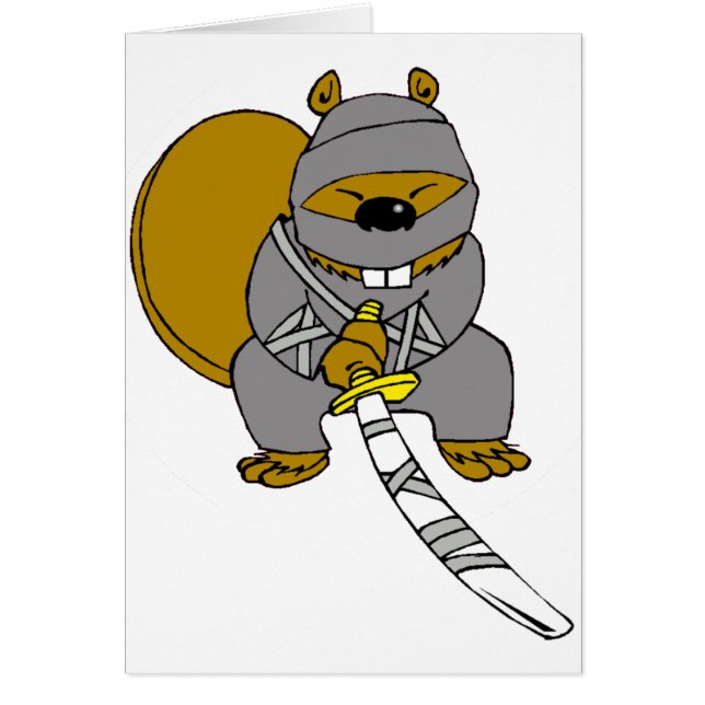 Ninja Beaver (Voorkant)