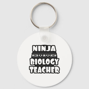 Ninja Biology Teacher Sleutelhanger