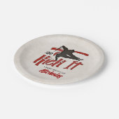 Ninja Birthday Papieren Bordje (Gekanteld)