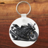 Ninja Black Bike Sleutelhanger (Voorkant)