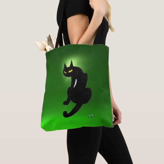 NINJA BLACK CAT Emerald Green Draagtas (Dichtbij)