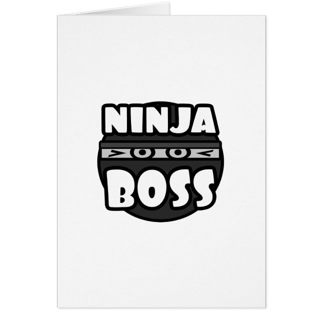 Ninja Boss (Devant)
