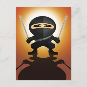 Ninja Boy Briefkaart