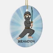 Ninja Boy Design Ornement (Droite)