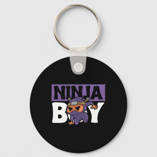 Ninja Boy Design Youth Karate and Ninja Sleutelhanger