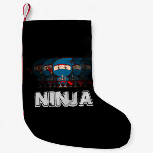 Ninja Boy Kleine Kerstsok