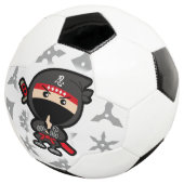 Ninja Boy Voetbal (Drie kwart)