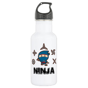 Ninja Boy Waterfles