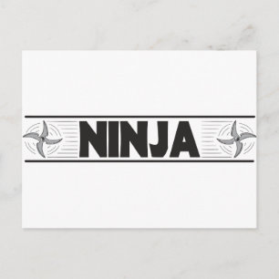 ninja briefkaart