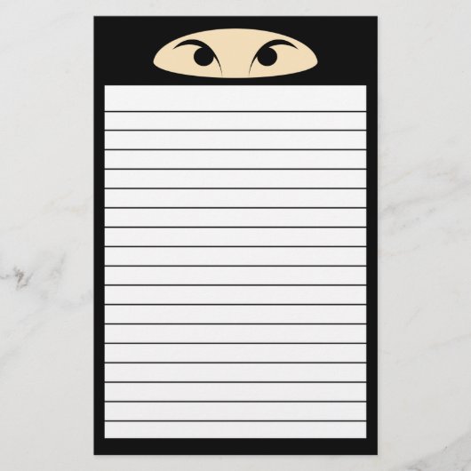 Ninja Briefpapier (Voorkant)