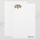 Ninja Briefpapier (Voorkant / Achterkant)