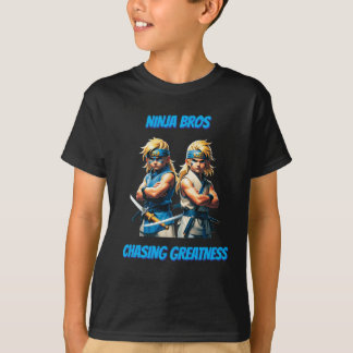 Ninja Bros Streven naar Grootheid Jeugd T-shirt