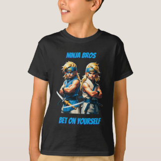 Ninja Bros Wedden op Jezelf Jeugd T-shirt