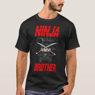 Ninja Brother Japans Mercenary Shinobi Kunai Shu T-shirt