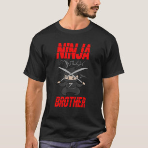 Ninja Brother Japans Mercenary Shinobi Kunai Shu T-shirt