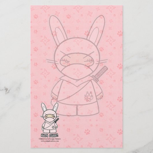 Ninja Bunny. Papierwaren (Voorkant)
