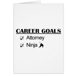 Ninja Career Goals - procureur