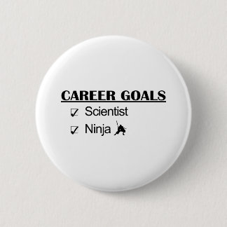 Ninja Career Goals - Scientist Ronde Button 5,7 Cm