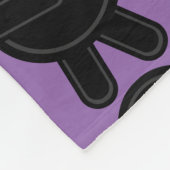 Ninja Cartoon Fleece Blanket (Hoek)