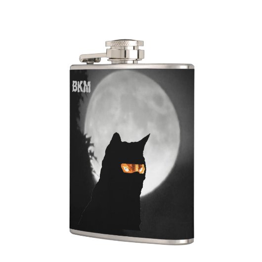 Ninja Cat bij Moonrise Heupfles (Links)