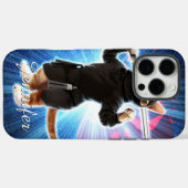 Ninja Cat in de ruimte. Case-Mate iPhone Case (Achterkant (horizontaal))