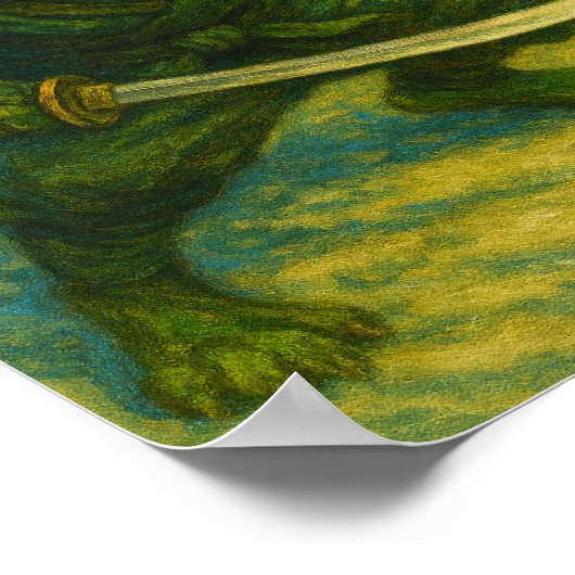 Ninja Cat Poster (Hoek)