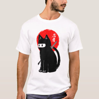 Ninja cat t-shirt