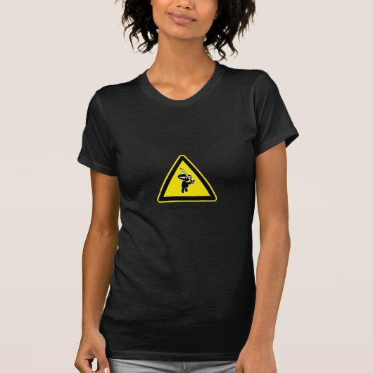 Ninja Caution T-shirt (Voorkant)