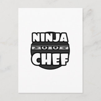 Ninja Chef Briefkaart