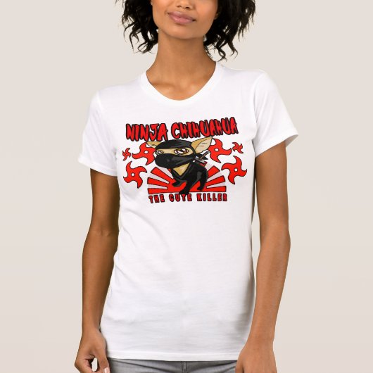 Ninja Chihuahua T-Shirt (Voorkant)