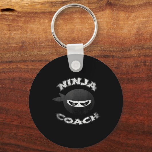 Ninja Coach Multitasking Team Trainer Speaker Gym Sleutelhanger (Voorkant)