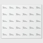 Ninja-code, script cadeaupapier (Vlak)
