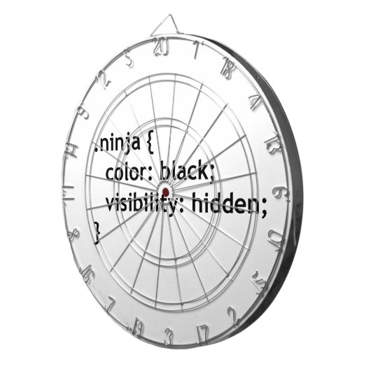 Ninja-code, script dartbord (Voorkant Rechts)