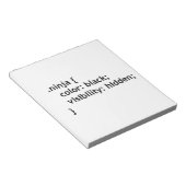 Ninja-code, script notitieblok (Schuin)