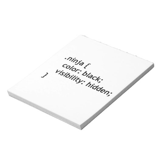 Ninja-code, script notitieblok (Gedraaid)